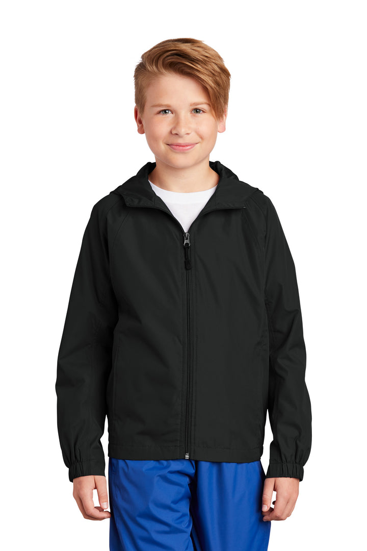 Sport-Tek¨ Youth Hooded Raglan Jacket. YST73