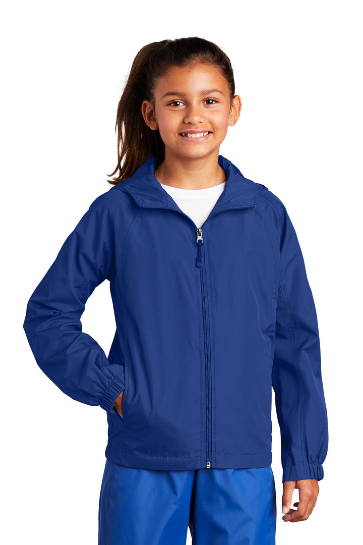 Sport-Tek¨ Youth Hooded Raglan Jacket. YST73